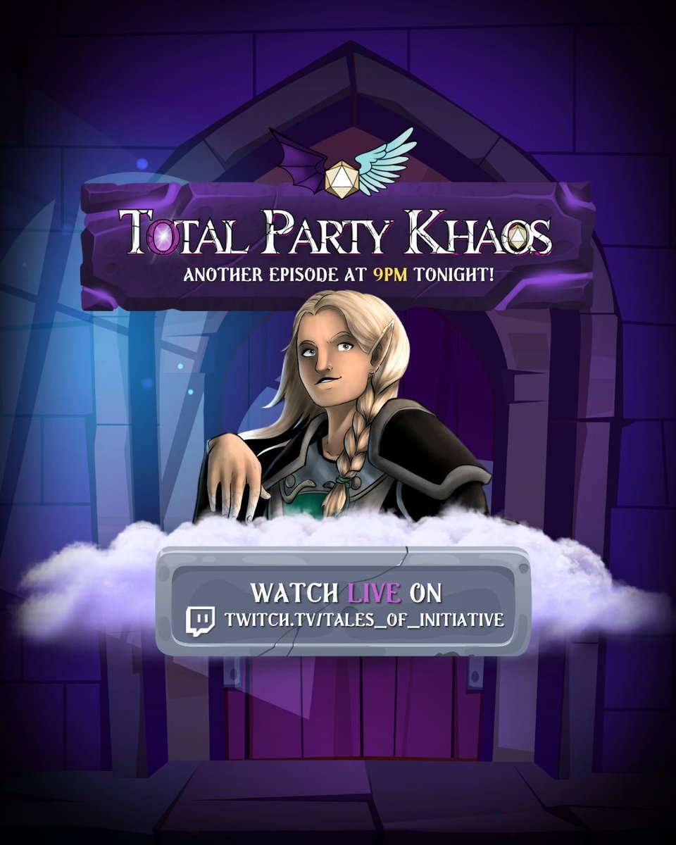 TalesInitiative's tweet photo. More information during the stream! Find out what will happen to the party.. GM'ed by @visnawesomee

EPISODE 41 | The Search

LIVE NOW! https://t.co/b2fqH0peqa 

#dungeonsanddragons #ttrpg #fantasy #dnd5e #rpg #talesofinitiative #tales https://t.co/7BjXZeXFn8