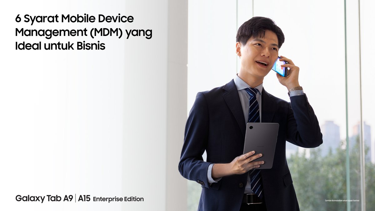 samsungID's tweet image. Kelola perangkat kerja dengan #KnoxSuite: amankan data, kontrol aplikasi &amp;amp; awasi perangkat.

Dengan #GalaxyEnterpriseEdition, operasional bisnis jadi efisien &amp;amp; aman.

🔗 smsng.co/GalaxyforWork-…

#SamsungB2B #GalaxyforWork