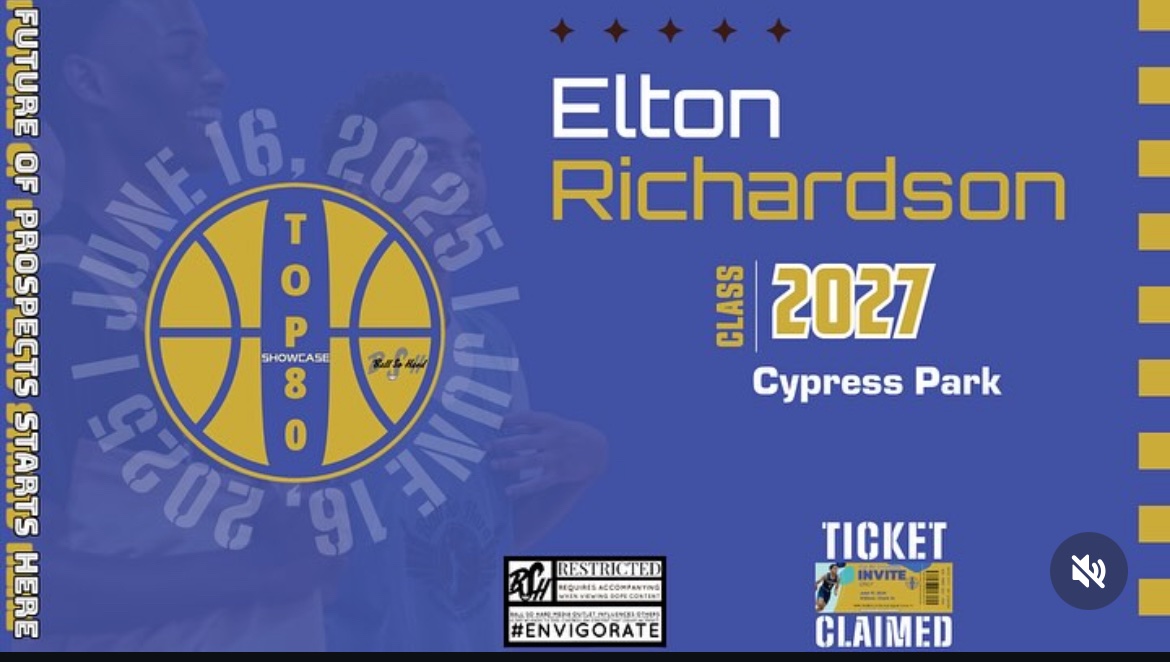 Elton Richardson (@el10rich) on Twitter photo Thank you <a href="/BallSoHardSS/">Ball So Hard</a> for the Top 80 invite
<a href="/RLewisAcademy/">Rl9takeover</a> <a href="/TxTakeover_Ned/">T.T.E.Basketball</a> <a href="/CyParkHoops/">CyPark Tiger Hoops</a> Thank you <a href="/BallSoHardSS/">Ball So Hard</a> for the Top 80 invite
<a href="/RLewisAcademy/">Rl9takeover</a> <a href="/TxTakeover_Ned/">T.T.E.Basketball</a> <a href="/CyParkHoops/">CyPark Tiger Hoops</a>