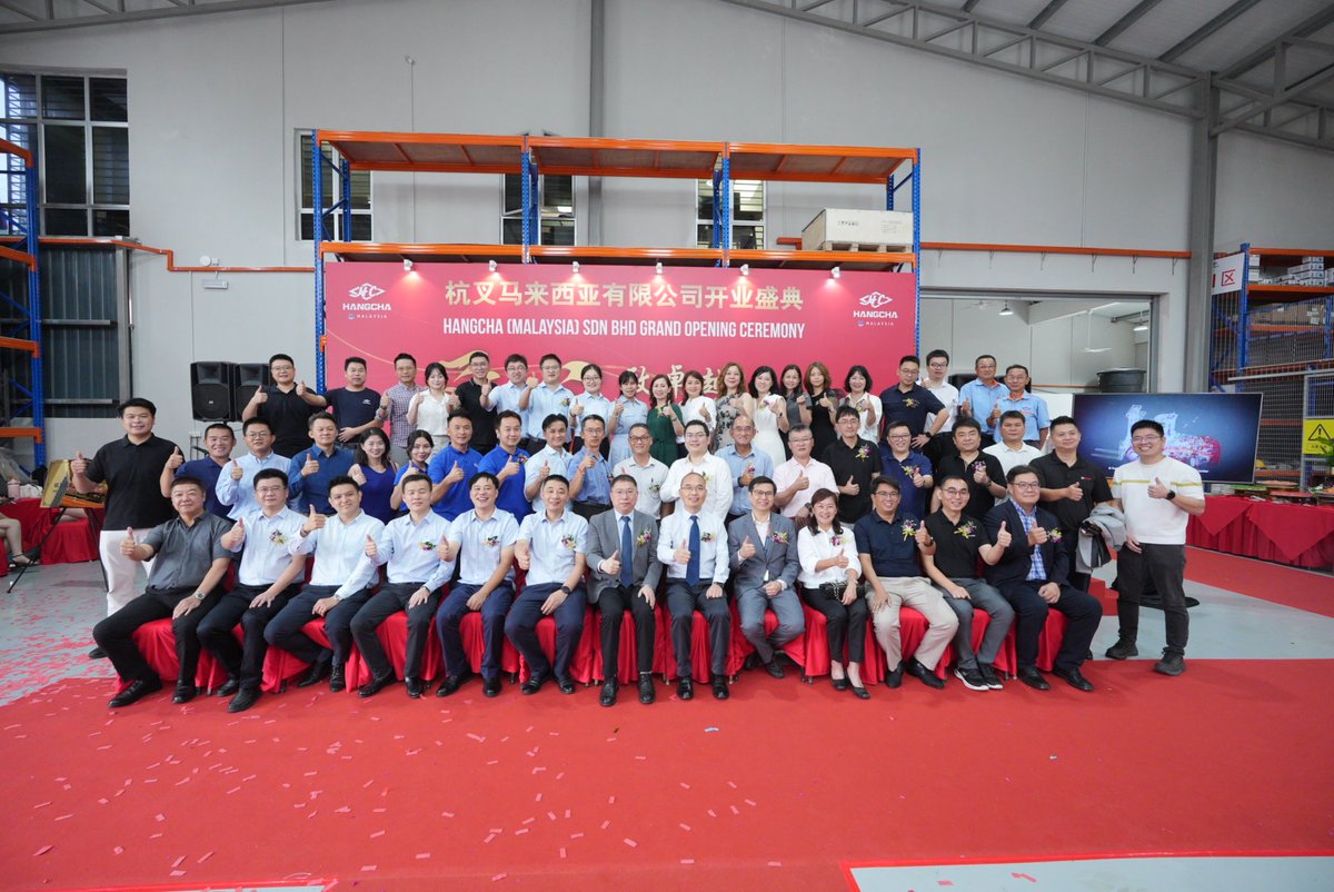 On June 10, 2025, Hangcha (Malaysia) Sdn. Bhd. officially opened in Shah Alam, Selangor.

Hangcha Malaysia spans over 1,800 square meters and focuses on forklift sales &amp; service, equipment rentals, and lithium battery solutions, providing support  in Malaysia and nearby regions.