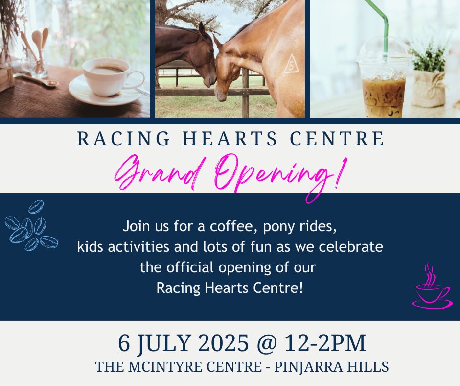 🎉 We’re heading to the McIntyre Centre! Your Mounting Block Podcast co-hosts (Oriel &amp; Marissa) will be there for the Grand Opening on 6 July 🐴Come say hi, chat horses &amp; life—we’d love to meet you! Live music, pony rides &amp; more #TheMountingBlock #McIntyreCentre #PodcastIRL