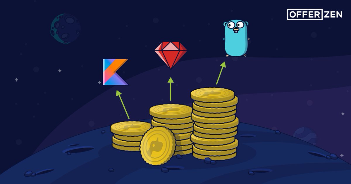 OfferZen's tweet image. Ruby, Kotlin, and Go top the charts for average dev salaries, but you don’t have to go niche to earn well 💸
・Senior devs working with Python, TypeScript, and Java are also raking in top salaries.
・Java remains in high demand, and frameworks like Spring and Spring Boot push…