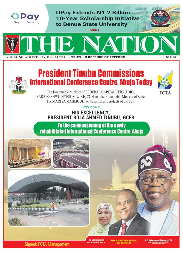 10 JUNE 2025 HEADLINES <a href="/CoverpagesNg/">Cover Pages</a>