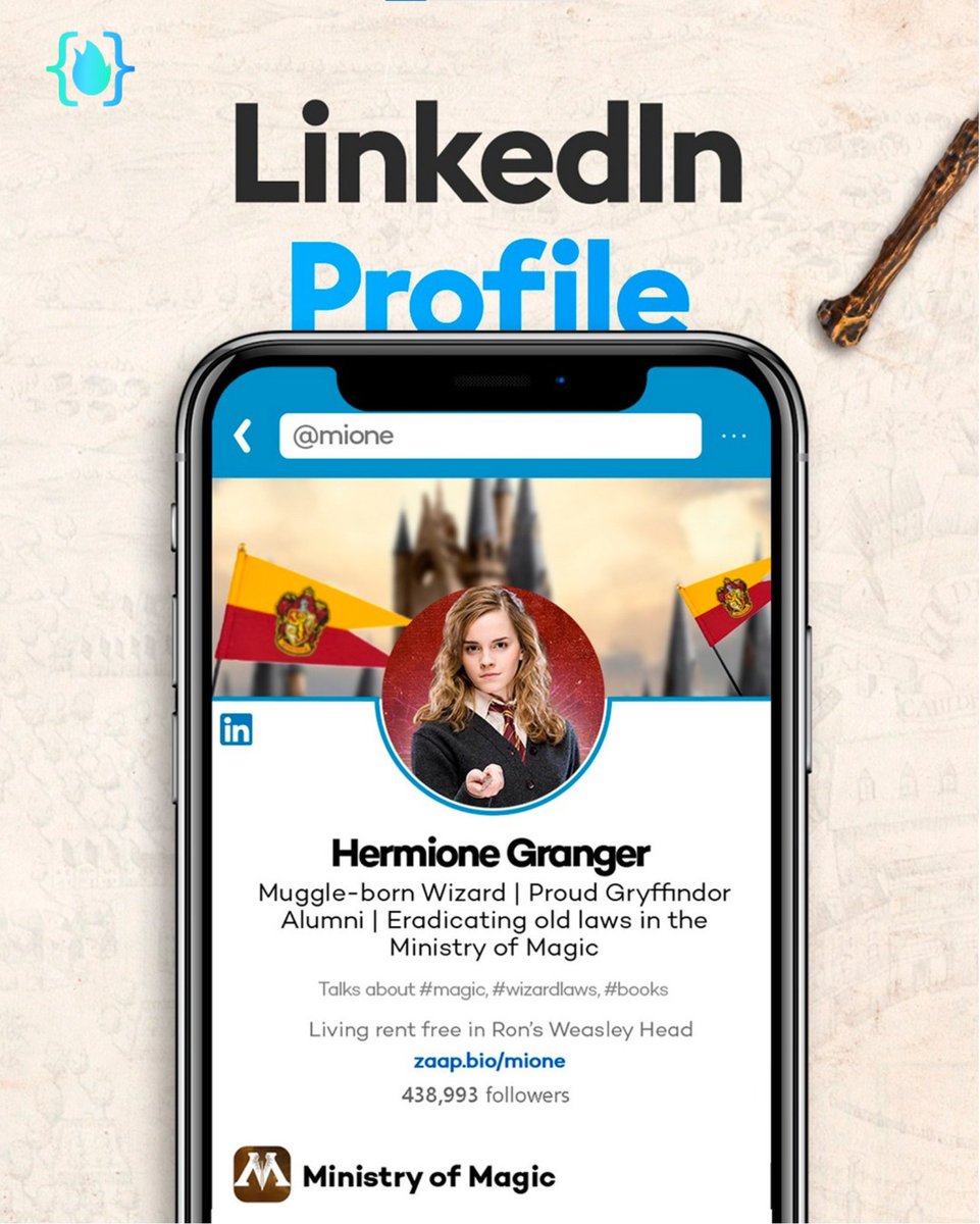 blazingcoders1's tweet image. ✨ What if Hogwarts met the corporate world?
At @Blazingcoders, we believe your profile should stand out — maybe not magically, but strategically!
Visit Now : blazingcoders.com
#blazingcoders #WhatIfHarryHadLinkedIn #BlazingCoders #LinkedInHumor #CareerMagic