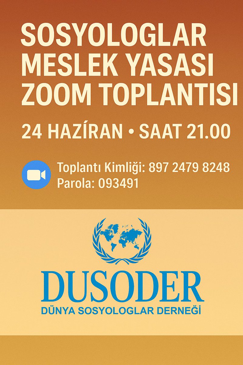 Kıymetli meslektaşlarımız; bu mücadeleye ortak olmanız mesleki geleceğiniz açısından oldukça önemlidir.  Bu duyuruyu görenlerin meslektaşlara haber vermeleri gücümüze güç katacaktır.
<a href="/NecdetTopcu5/">Necdet Topcu</a>
<a href="/TBMMresmi/">TBMM</a>
<a href="/YmustafaKeskin/">Prof. Dr. Yahya Mustafa KESKİN</a>
<a href="/sosyodernet/">Sosyologlar Derneği</a>
<a href="/YSosyoloji/">YESO-DER</a>
#SosyologlarMeslekYasası