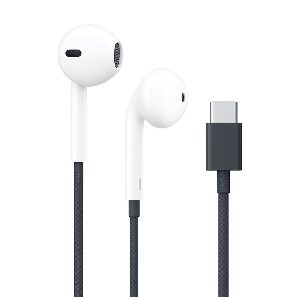 BeeHardik's tweet photo. How AI would imagine this 

Apple USB-C wired earphones https://t.co/3h6Jke7YVg