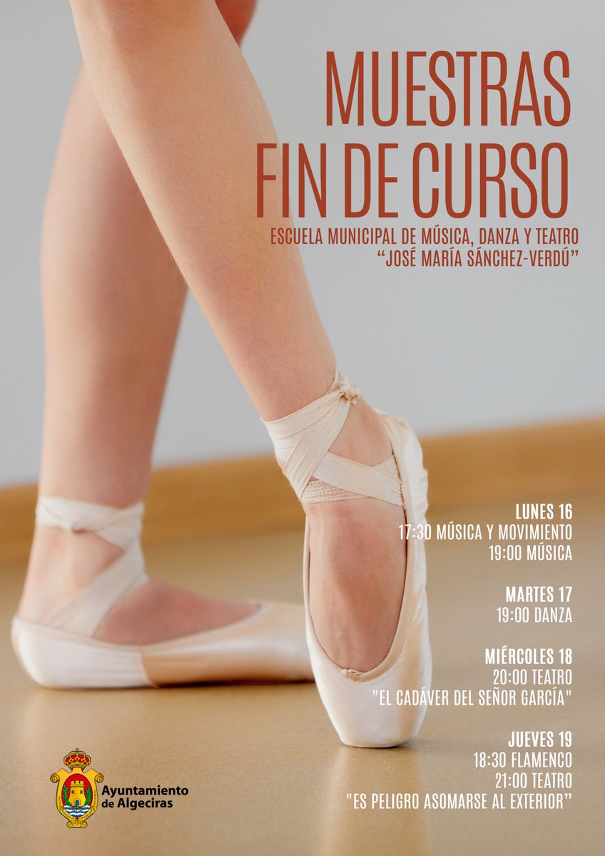 La Escuela Sánchez-Verdú presenta sus muestras de fin de curso del 16 al 19 de junio.