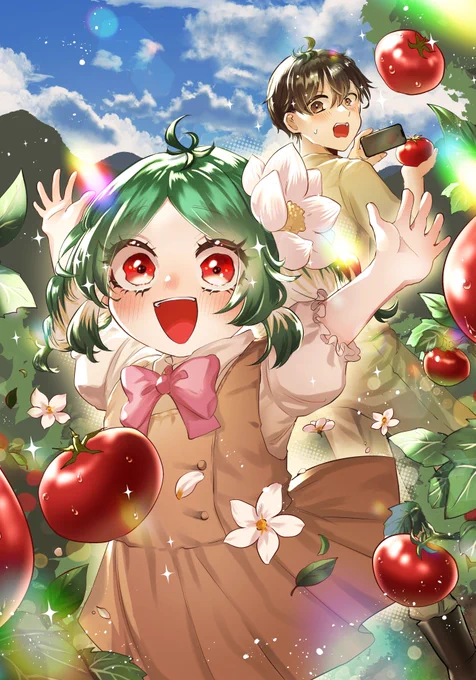 ■予約開始■ 【8/15発売】 畑で迷子の幼女を保護したらドリアードだった。 ～野菜づくりと動画配信でスローライフを目指します～@ COMIC 第1巻 レッツ、幼女(※ただし魔物)と家庭菜園! 心を病み帰省した元社畜・直樹と謎の家なき子・ドリアードが繰り広げる