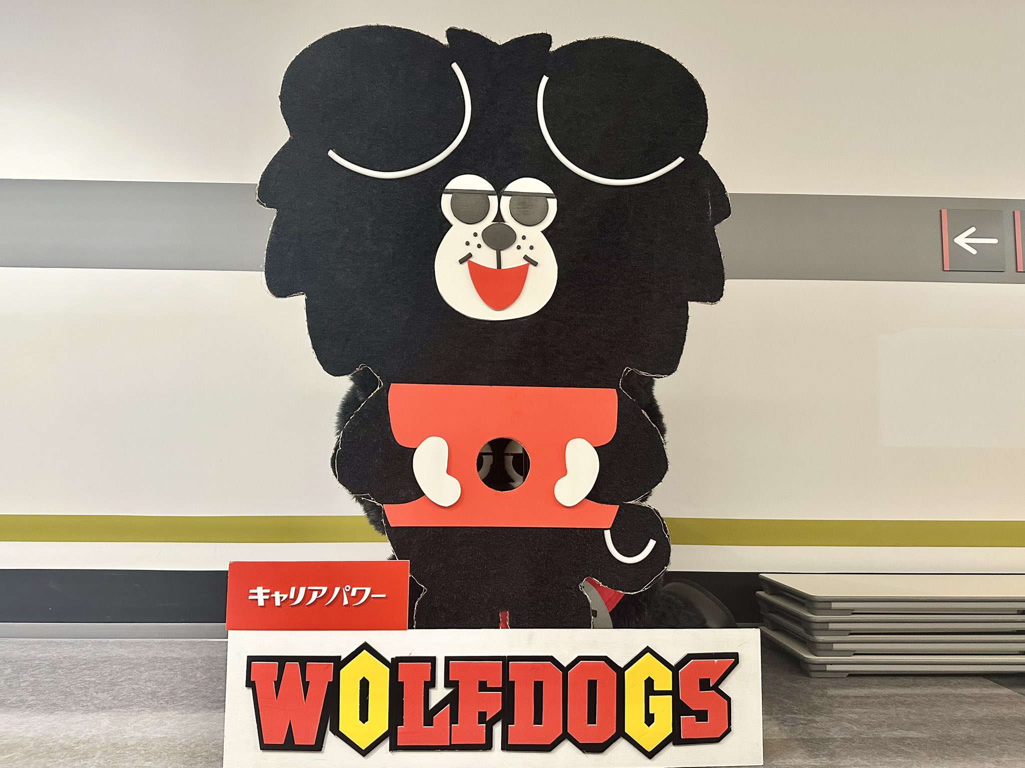 ウルドくんモフモフポーチ | ウルフドッグス名古屋