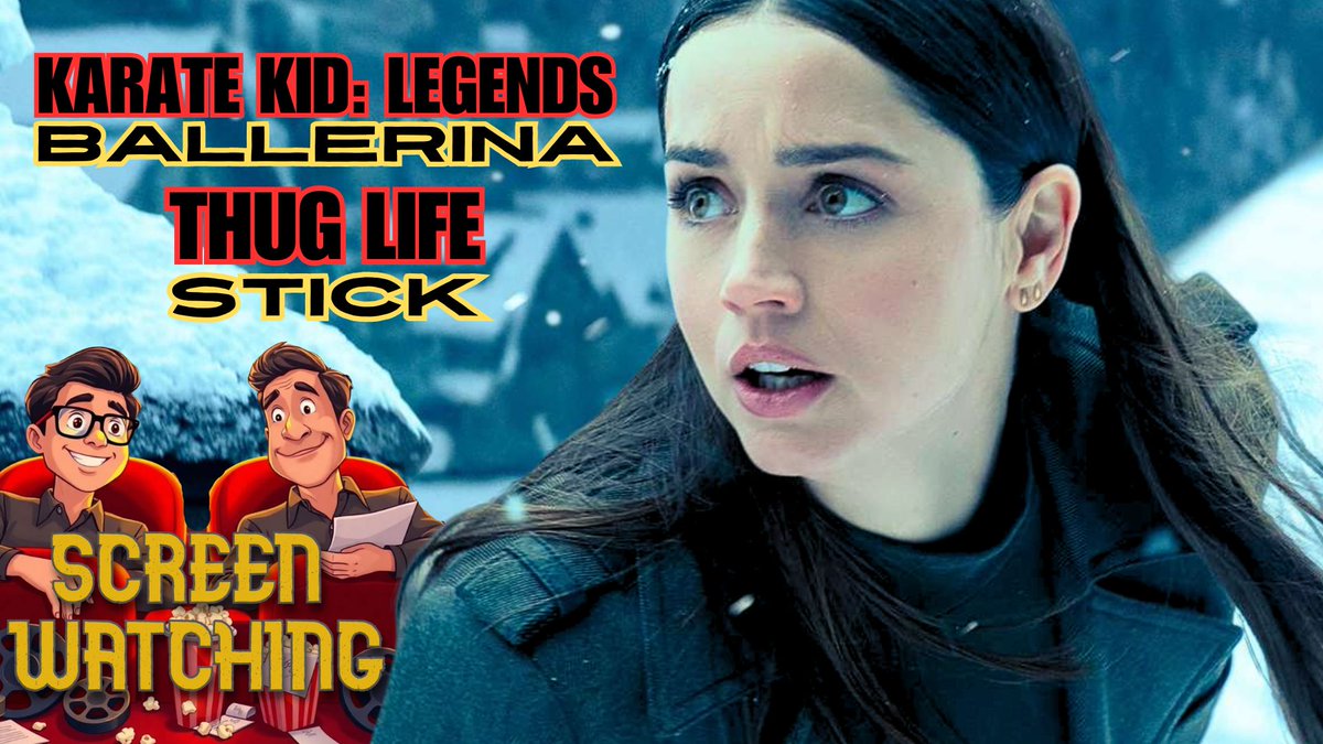 The SCREEN WATCHING Podcast, June 5-11, 2025: <a href="/KarateKidMovie/">Karate Kid: Legends</a>, STICK, #ThugLife, <a href="/ballerinamovie/">Ballerina</a>.
PLUS extra noise for <a href="/NetflixANZ/">Netflix ANZ</a> #Sirens and  <a href="/Disney/">Disney</a>+’s #PREDATOR: KILLER OF KILLERS.
LISTEN: bit.ly/3HzTdLU
WATCH on our <a href="/YouTube/">YouTube</a> channel: youtu.be/BDM0IKWQy74
#FilmX