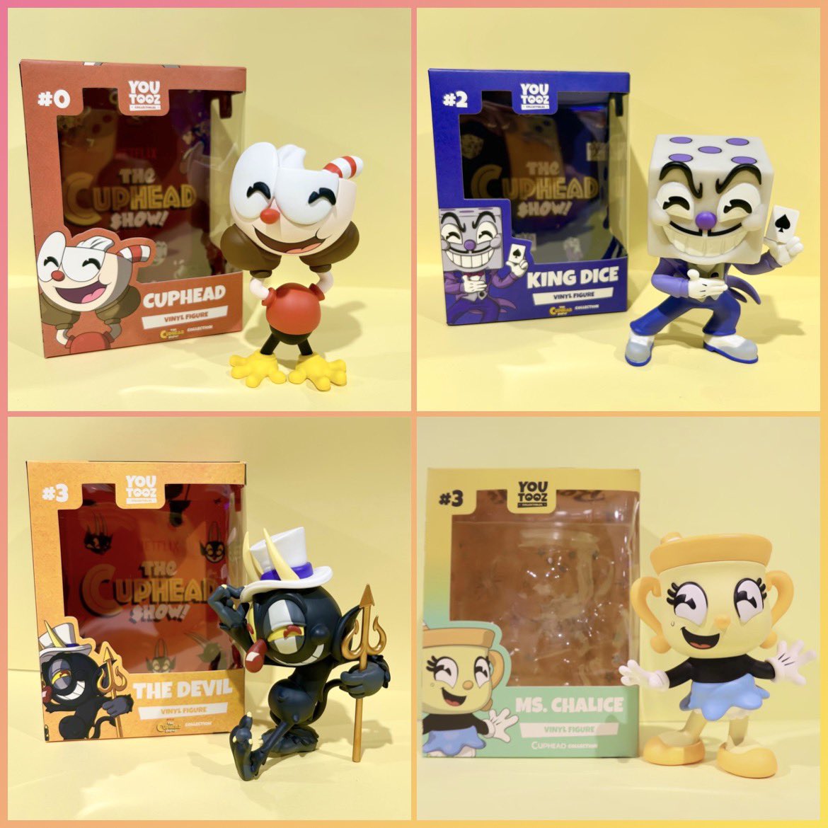 ☕️#CUPHEAD ☕️ Youtoozフィギュア ・Cuphead Netflix Show Edition