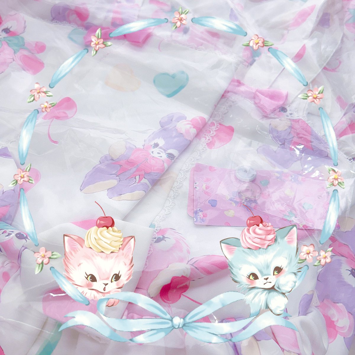 ｼｬﾙﾐｴｰﾙのMAKIさんコラボももう届いた🙌早い🙌可愛い🙌