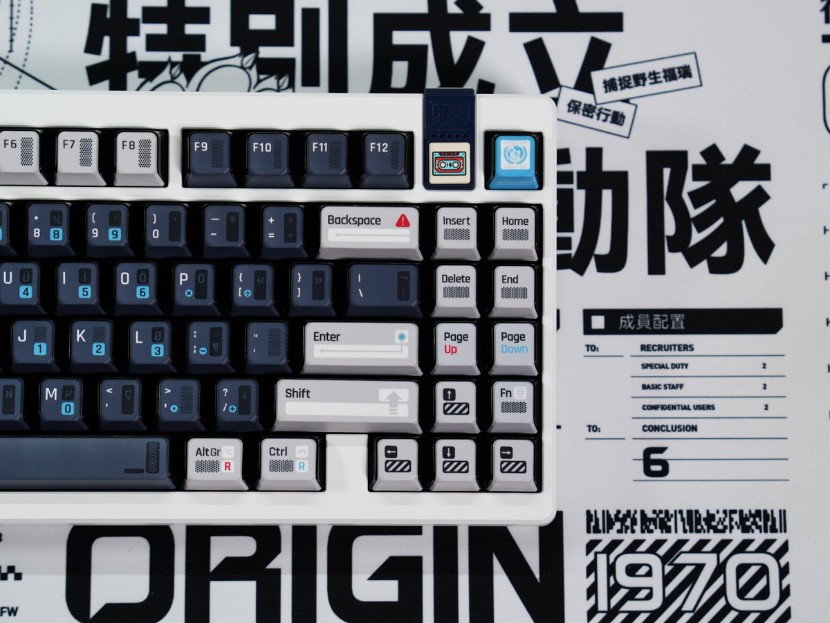 From movie screens to your desk, exploring the universe with Wandering Earth II keycaps set.⁠
⁠
📸: YouTube@Mr.Keybay
🛒: keytok.com/collections/ke…