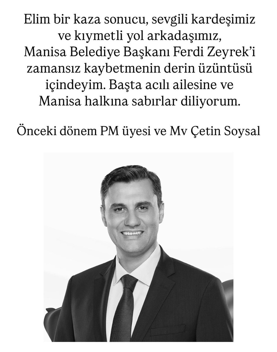 Çetin Soysal (@cetinsoysalchp) on Twitter photo 