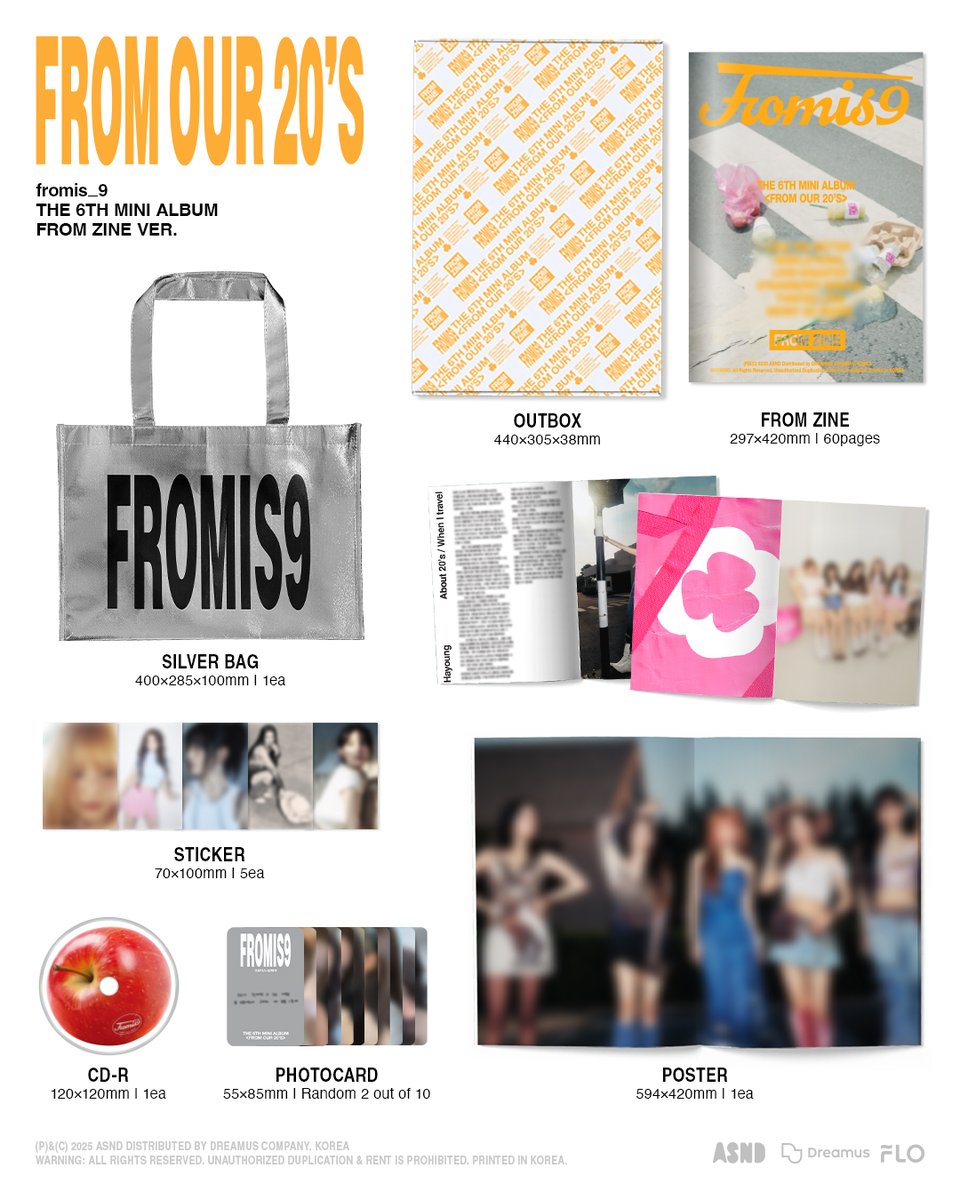 fromis_9 (프로미스나인) The 6th Mini Album [From Our 20's] 💿 Pre