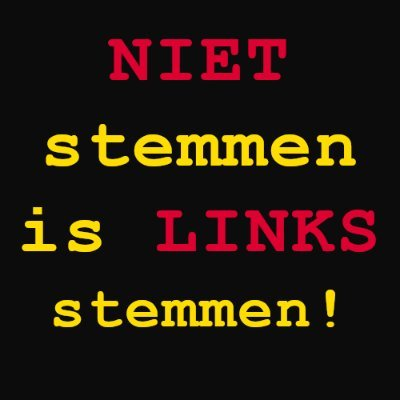 JustinKees4's tweet photo. @NUnl Zei ze bij de vorige verkiezingen ook. Hiermee willen ze de rechtsdenkende kiezer demotiveren om te komen stemmen. Laat je niet weerhouden door haar of door iedereen die deze boodschap uitdraagt. Besef dat VVD en CDA alleen in campgnetijd 'rechts' zijn. Maar ze zijn LINKS! #NsiLs https://t.co/d1sy2Kq8WR