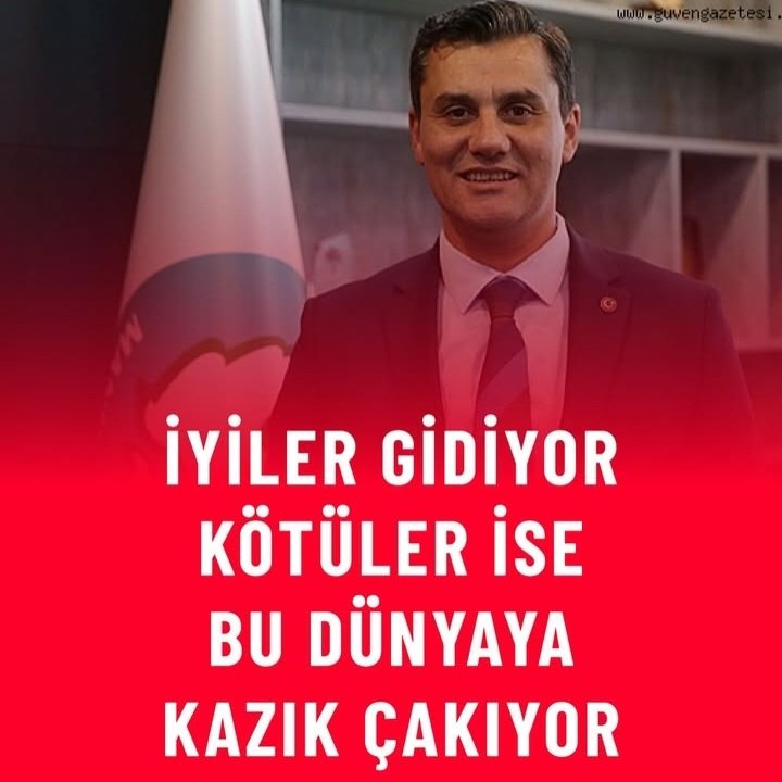 Gidiyorsun ve herkes adından iyilikle,güzellikle bahsediyor ya ötesi yok...