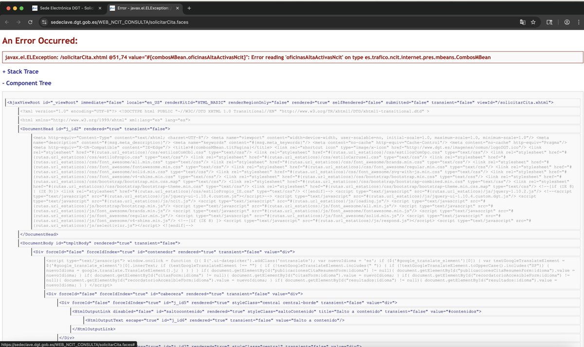 codeteam17's tweet photo. @DGTes citas previas llevan el mayor parte del tiempo sin funcionar. Podríais utilizar un parte de nuestros impuestos para un CI/CD decente? Los servicios básicos requieren un sistema de notificaciones e ingeneros trabajando on-call... En pleno siglo 21... @interiorgob @empleogob https://t.co/PXSi3lFSbG