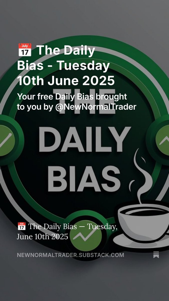Please take a moment to have a read if you’re feeling lost in the charts or perhaps looking for another perspective newnormaltrader.substack.com/p/the-daily-bi…