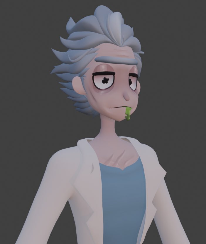 cydvrr's tweet photo. Rick update Yur 💙

#vrchat #blender #rickAndMorty https://t.co/lFbbK2wnF0