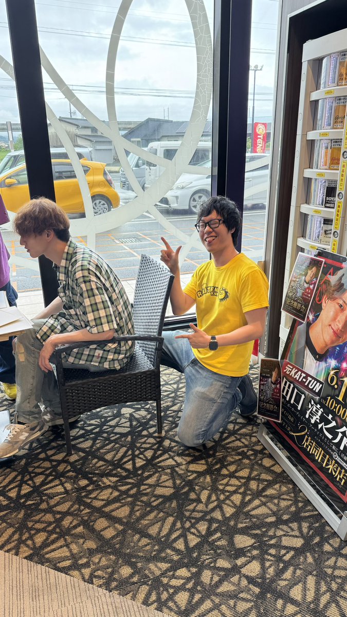 この後、テンガイさん(<a href="/tenguyuto/">テンガイ･宇土店＠熊本県宇土市</a> )で写真撮影とサイン会です😄‼️

#PR