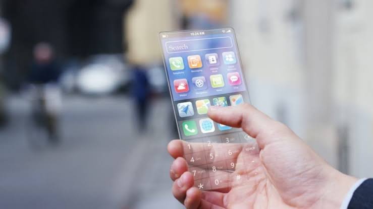 trazumin's tweet image. Apple's "liquid glass" design clearly signals their intention to release transparent phones in the future. They may once again pioneer a technological shift as they have done before.