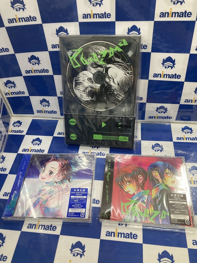 米津玄師 ハロ盤 サイリウムチャーム付き 米津玄師 Plazma / BOW AND