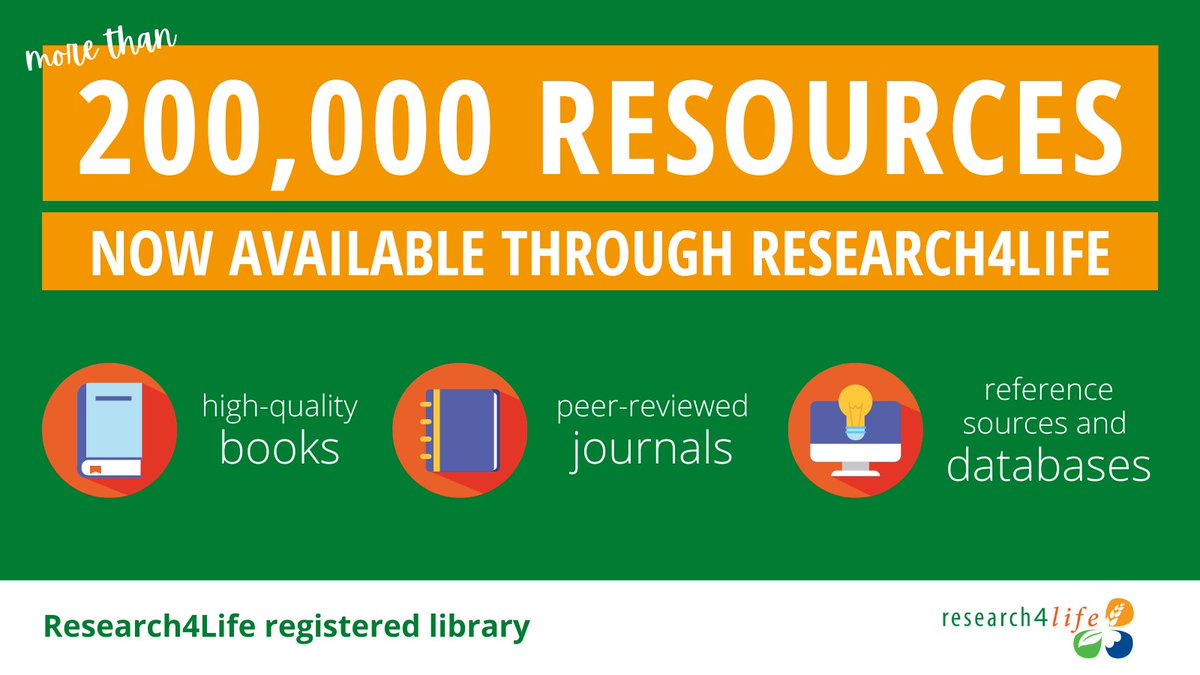 #DidYouKnow? The National Library offers free access to Research4Life! 

Learn more: research4life.org