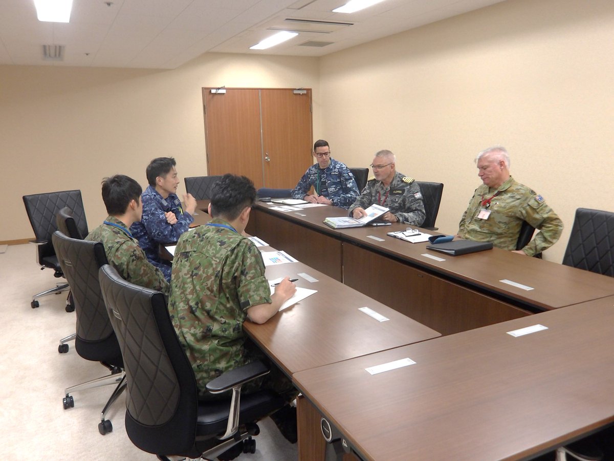 jjoc_pa's tweet image. 5月28日 #統合作戦司令部 は豪統合作戦本部近代化部門の訪日団の研修を受け入れました。豪統合作戦本部近代化部門は、豪軍の計画する近代化のため世界中のカウンターパートを歴訪し、最終目的地として統合作戦司令部を訪れました🇯🇵🇦🇺
統合作戦司令部HPもぜひご覧ください
mod.go.jp/jjoc/about/top…