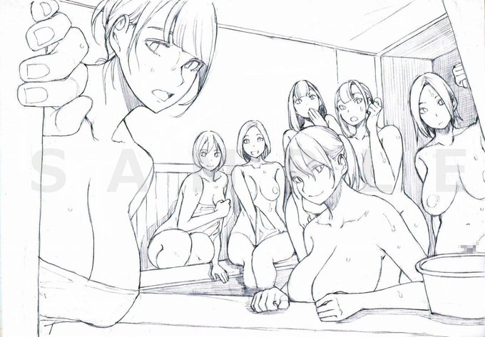 何で入ってこないんですか? ここ混浴ですよ? 