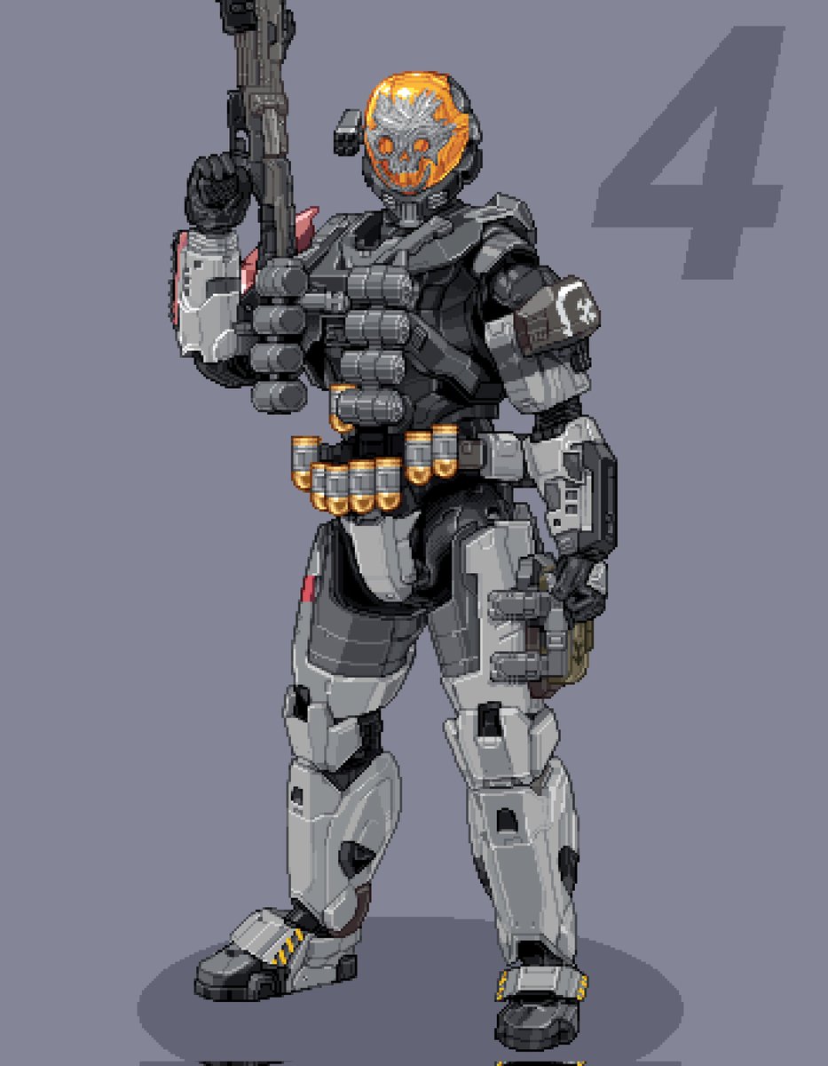 BoemDeom's tweet image. &quot;I&apos;m ready, how about you？&quot;
#pixelart
