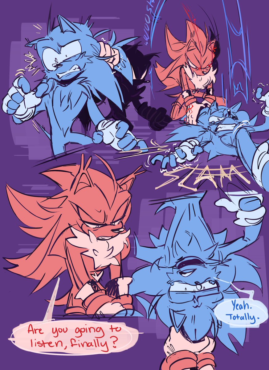 i lerv them 
(foreshadow)

#myart #sth #sonadow #SonicTheHedgehog #ShadowTheHedgehog