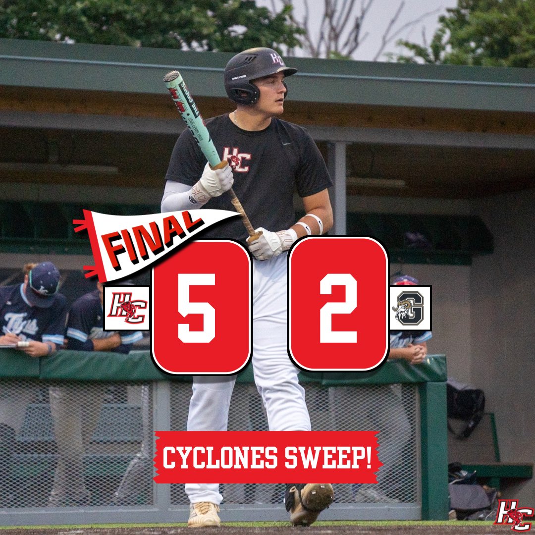 CYCLONES SWEEP!

Sisson: 4 IP | 0 ER | 6 K
Nelson: 1-3 | 2B | 2 RBI

Cyclones return to JJ Jensen on Thursday against Denison.