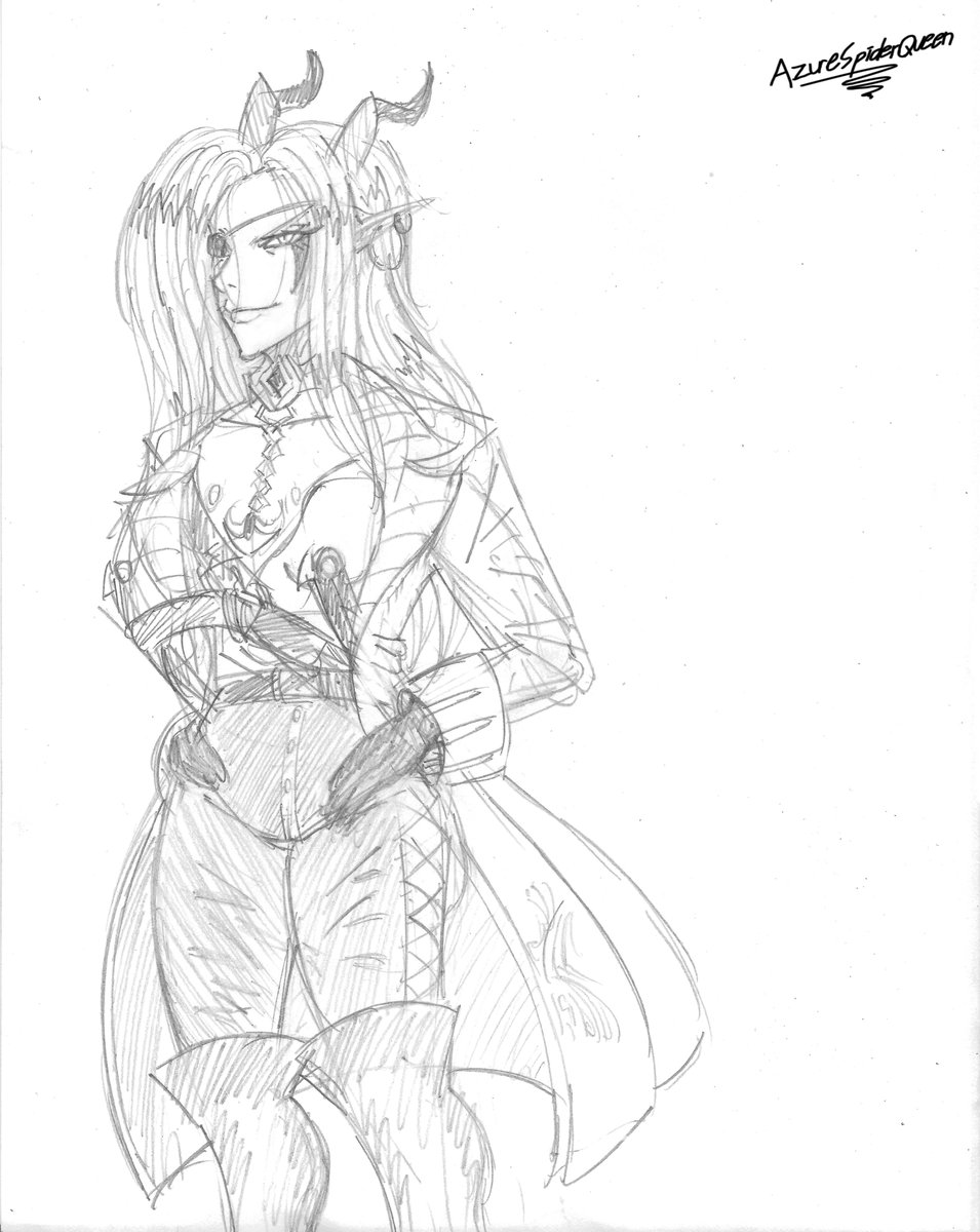 AzureElfQueen's tweet image. The Dread Pirate Rayla. WIP for my upcoming new Rayllum fic. It&apos;ll be a pirate AU.

I think this is the first time I&apos;ve drawn Rayla in over a year.