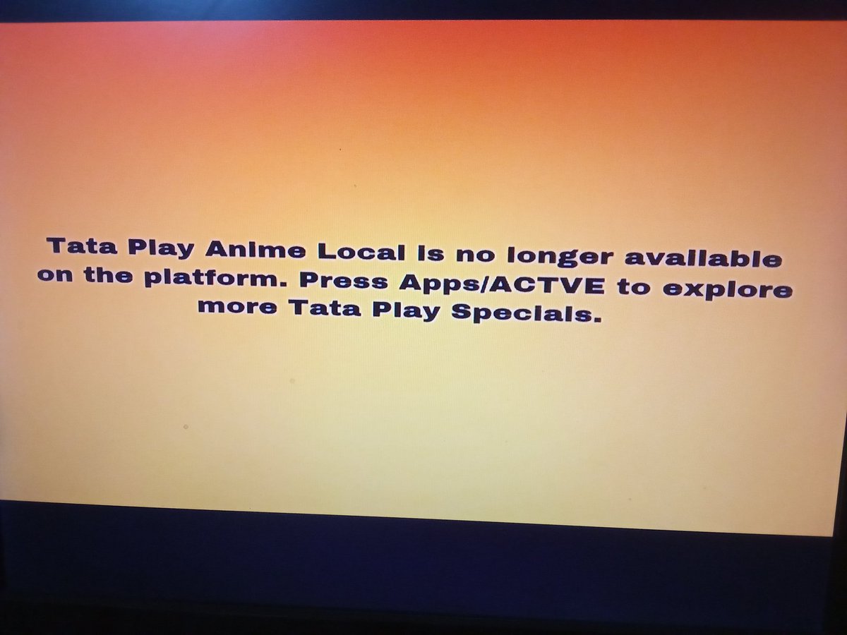 Tata play service discounted why