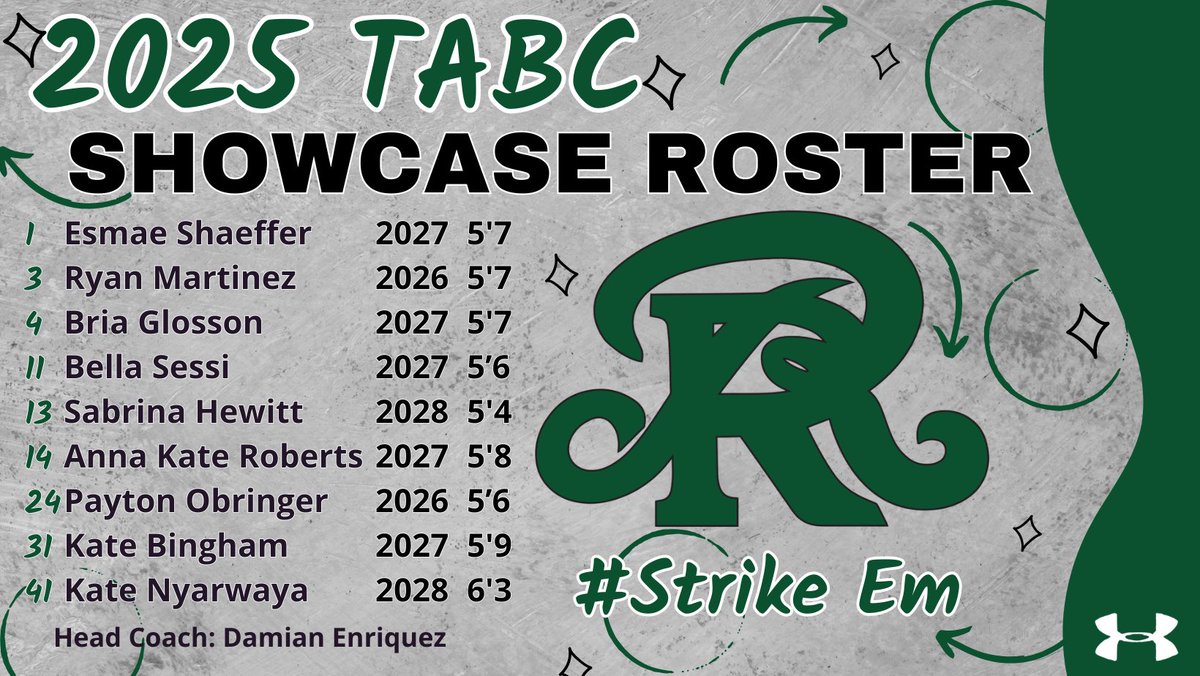 2025 TABC Showcase Roster

#StrikeEm 🐍