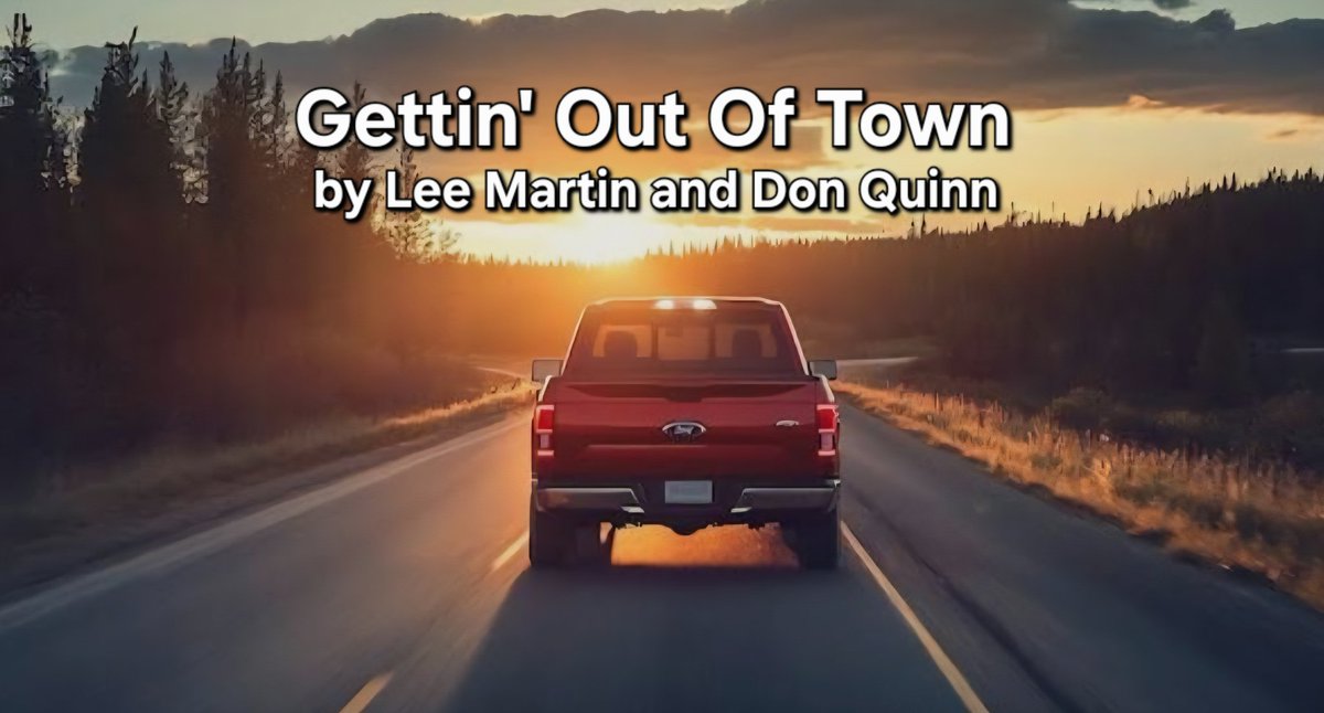 #NEWMUSIC .... #NEWRELEASE
#Country #Songwriters #Nashville #Mississippi 
Shout out to my good buddy Lee Martin for inviting me in on this song
Check out "Gettin' Out Of Town" 
reverbnation.com/donquinn/song/…