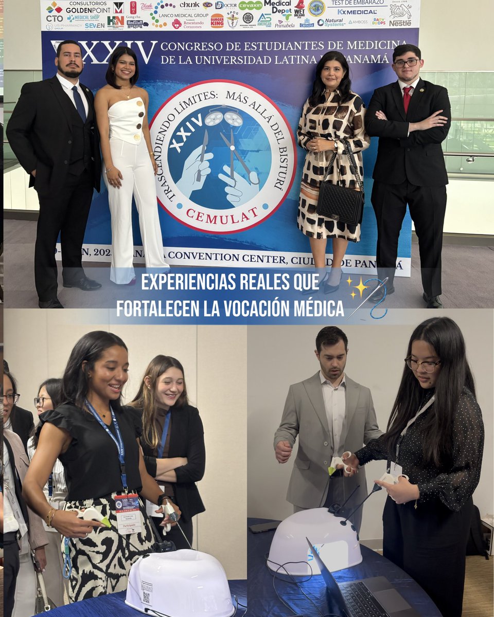 🩺✨ Hoy dimos inicio al primer día del Congreso CEMULAT: Trascendiendo Límites, Más Allá del Bisturí
Organizado por nuestros estudiantes de Medicina, este magno evento reunió a destacados especialistas y futuros profesionales de la salud.