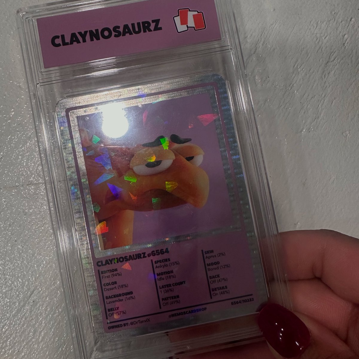Dr. Tanvi Sachar (@drtanvisacharx) on Twitter photo Big thanks to  .<a href="/heyitsnemo_/">nemo</a> Nemo Card Shop for bringing our Claynosaurz dinos to life on gorgeous collectible cards! My test pack just landed, and the print quality is absolutely spot-on—couldn’t be happier. Get ready to add these prehistoric beauties to your collection soon! Big thanks to  .<a href="/heyitsnemo_/">nemo</a> Nemo Card Shop for bringing our Claynosaurz dinos to life on gorgeous collectible cards! My test pack just landed, and the print quality is absolutely spot-on—couldn’t be happier. Get ready to add these prehistoric beauties to your collection soon!