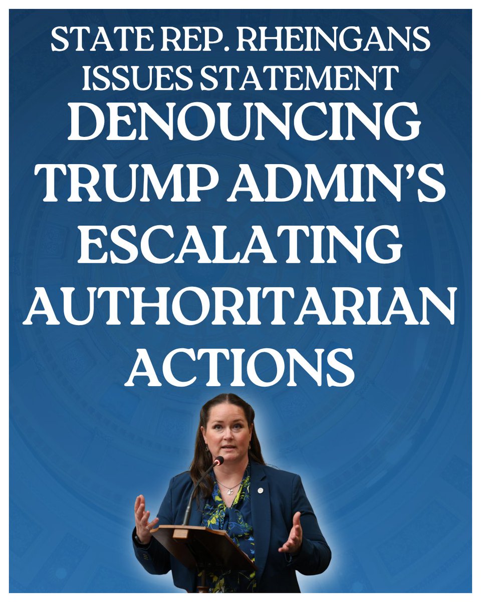 Rep. Carrie Rheingans tweet media