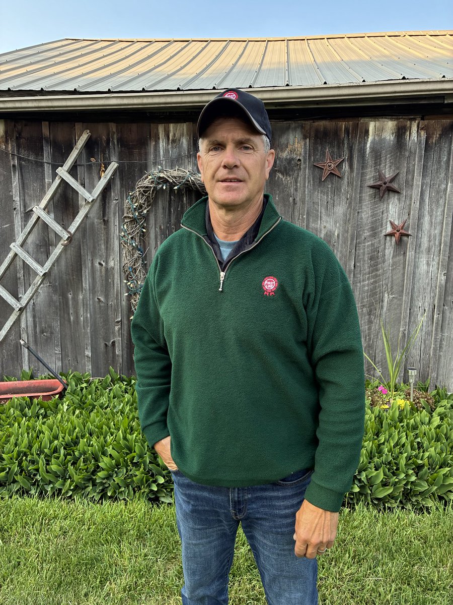 Today I wore some old First Line Seeds gear in honour of Peter Hannam. He introduced me to the seed industry. He was an innovator, a great leader, motivator and had a tremendous impact on Agriculture. He taught us change is good. RIP Peter. You will be missed and never forgotten