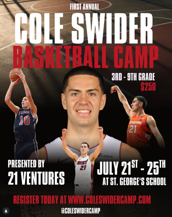 Ian Steele (@realiansteele6) on Twitter photo Former St. Andrew's standout and Portsmouth native Cole Swider (Lakers/Heat) is hosting his first basketball camp next month at St. George's.
<a href="/ABC6/">ABC6 News Desk</a> <a href="/SASRIBoysHoops/">SASRIBoysPrepHoops</a> <a href="/psd_ri/">Portsmouth Schools</a> <a href="/coleswider21/">Cole Swider</a> Former St. Andrew's standout and Portsmouth native Cole Swider (Lakers/Heat) is hosting his first basketball camp next month at St. George's.
<a href="/ABC6/">ABC6 News Desk</a> <a href="/SASRIBoysHoops/">SASRIBoysPrepHoops</a> <a href="/psd_ri/">Portsmouth Schools</a> <a href="/coleswider21/">Cole Swider</a>