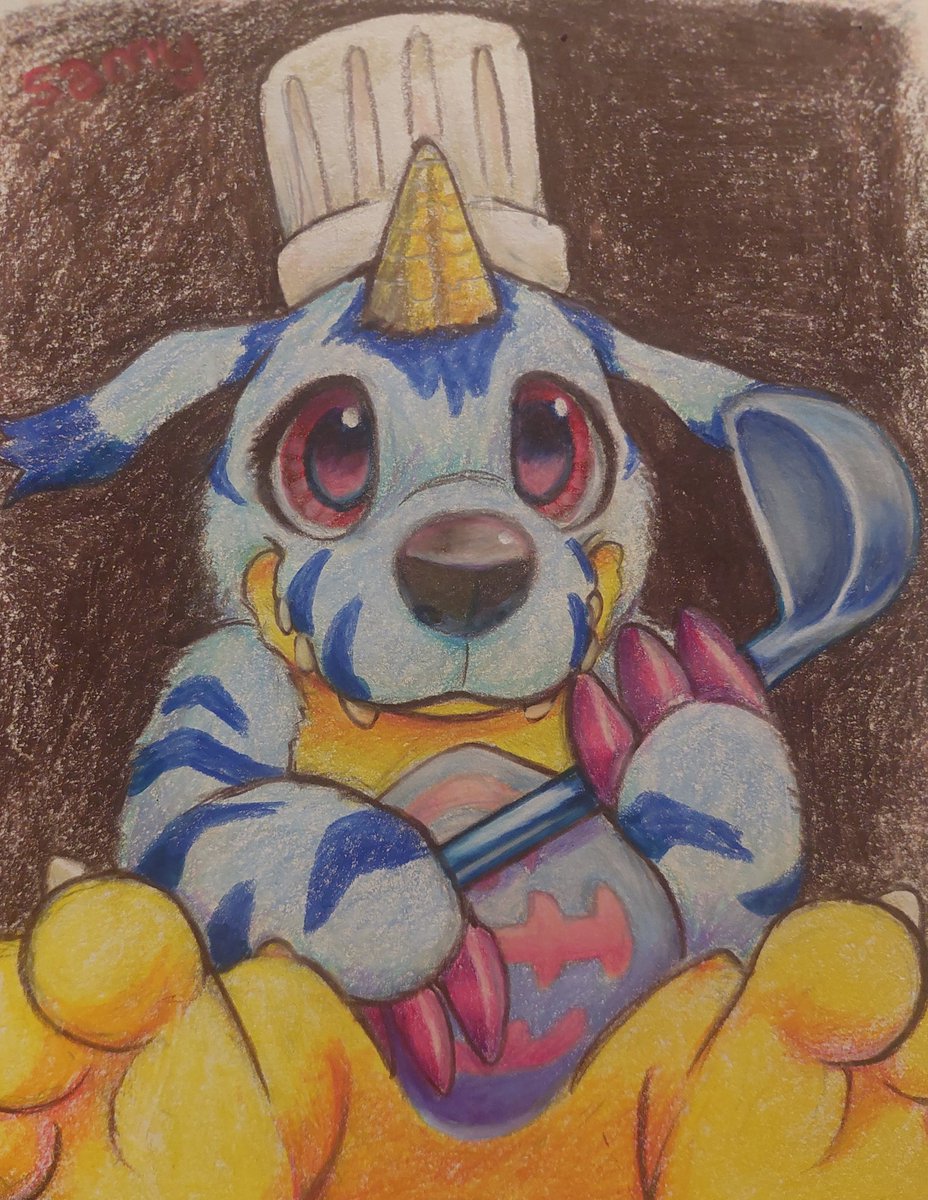 Chef gabumon!