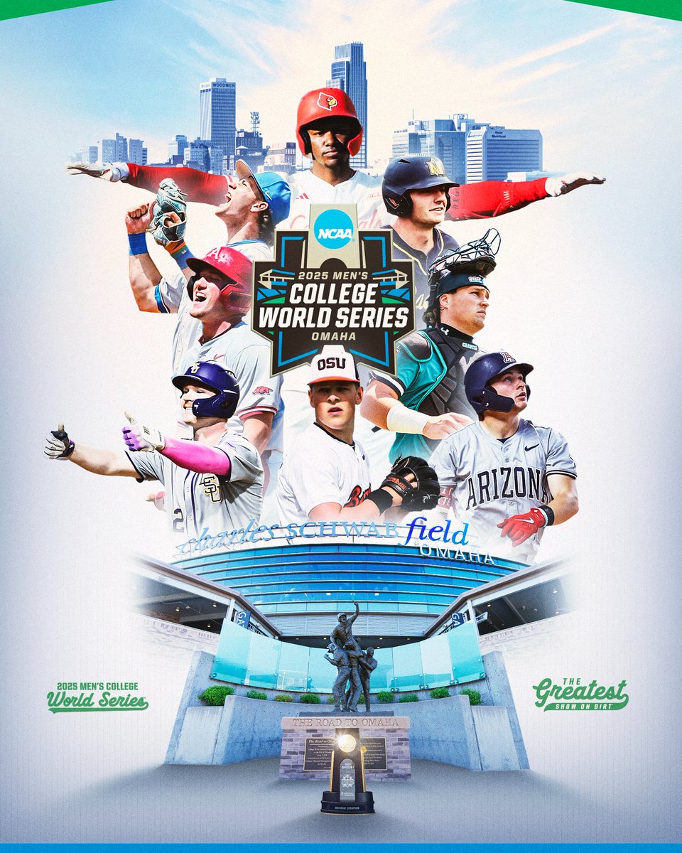 The Greatest Show On Dirt is SET❗️

🖥️ on.ncaa.com/rpq2jpbr
🎟️ on.ncaa.com/mens-college-w…
📲 ncaa-mcws.app.link/launch

#MCWS