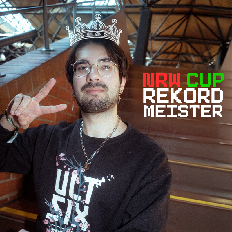 Unser NRW Cup brachte in seinen 10 Ausgaben eine Konstante hervor; <a href="/TarikDee/">Tarik</a> gewann 6 aus 10 und ist somit NRWs Rekordmeister 👑

➡️ Setcount von 51W/4L (93%) 
➡️ 6/6 Attended Tourneys Won (100%) 

<a href="/NRWCup/">NRW Cup | start.gg/NRW</a> folgen &amp; nichts verpassen, der Nächste wird (bald) auch stattfinden 👀