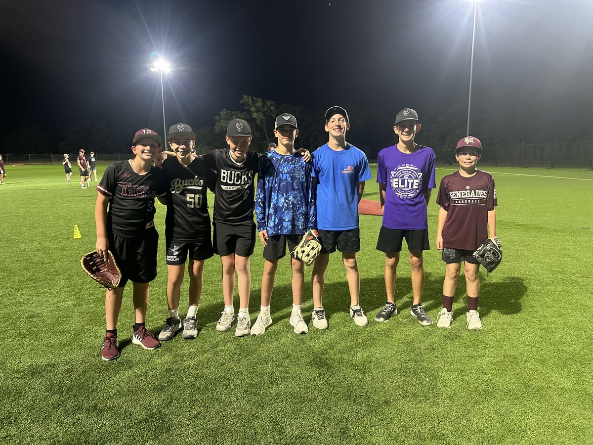 8th Grade Infield Challenge Team Champions #CougarBaseballCamp