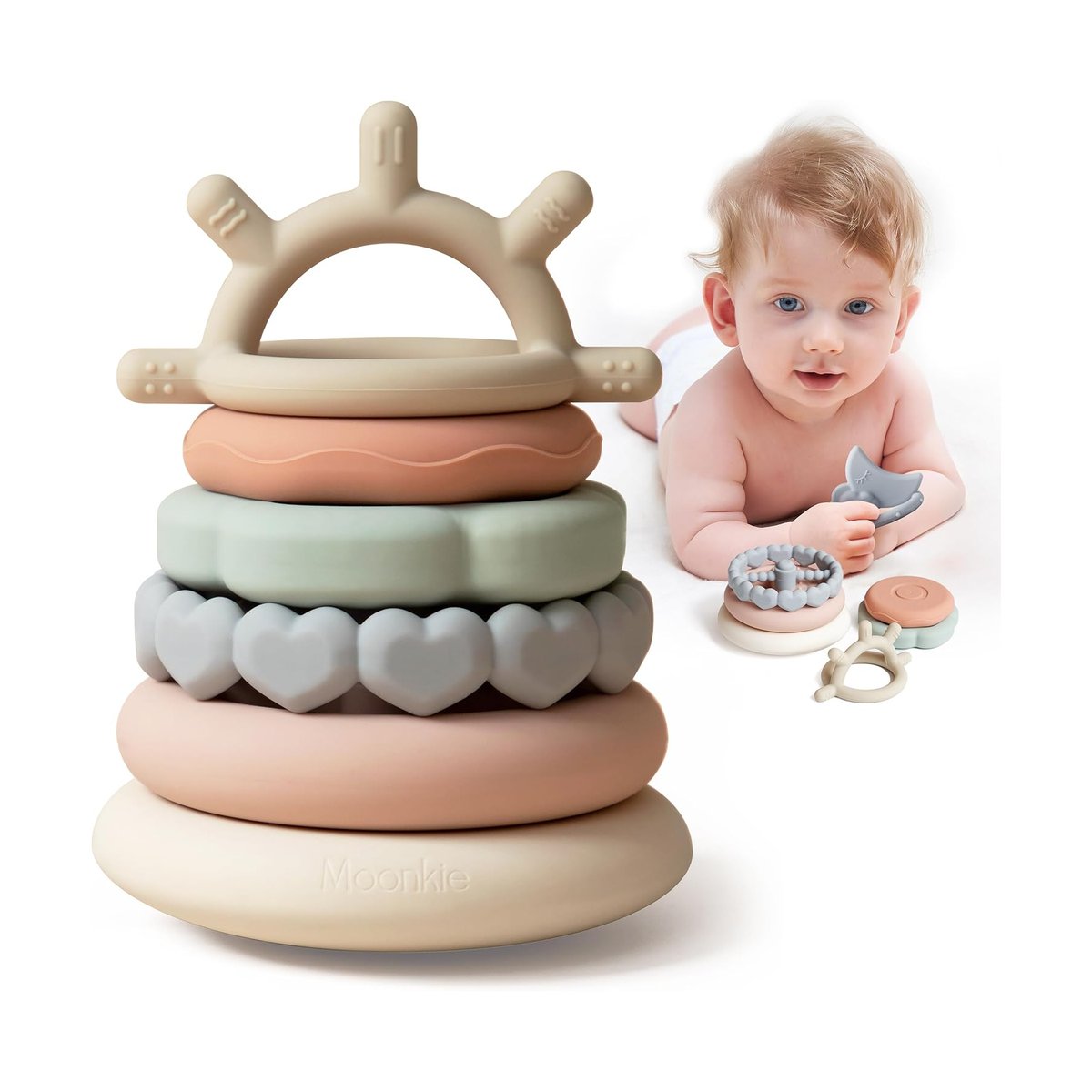 BabyDailyDeals's tweet image. Stack &apos;em high! 🎉

Moonkie stacking rings teether – 7 pieces for happy teething babies!
Get 26% OFF now!
Don&apos;t miss out!
#babyteether #stackingtoys
Get this offer: a.vanityou.com/vFYghY 🌟