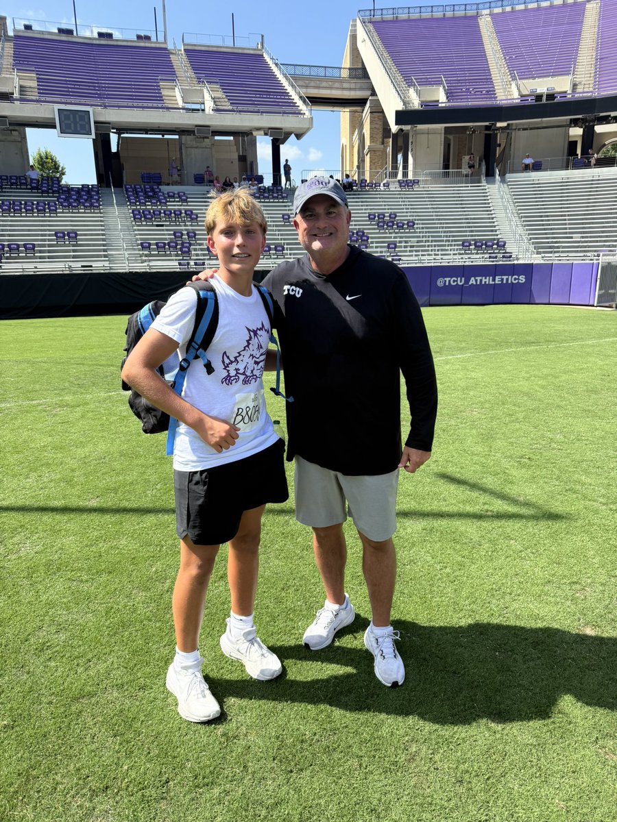 Jake McManus ✝️ (@jake_mc_manus) on Twitter photo Had a great time competing at the Tcu camp and getting to talk to some coaches on Friday!
#thelab #DistinctlyHisCollegeTour
<a href="/TheLabCypE/">THE LAB 7v7</a>
<a href="/DistinctlyHIS_/">DistinctlyHIS</a>
<a href="/TCUFootball/">TCU Football</a>
<a href="/CoachSonnyDykes/">Sonny Dykes</a>
<a href="/CoachMXKelly/">Malcolm Kelly</a> Had a great time competing at the Tcu camp and getting to talk to some coaches on Friday!
#thelab #DistinctlyHisCollegeTour
<a href="/TheLabCypE/">THE LAB 7v7</a>
<a href="/DistinctlyHIS_/">DistinctlyHIS</a>
<a href="/TCUFootball/">TCU Football</a>
<a href="/CoachSonnyDykes/">Sonny Dykes</a>
<a href="/CoachMXKelly/">Malcolm Kelly</a>