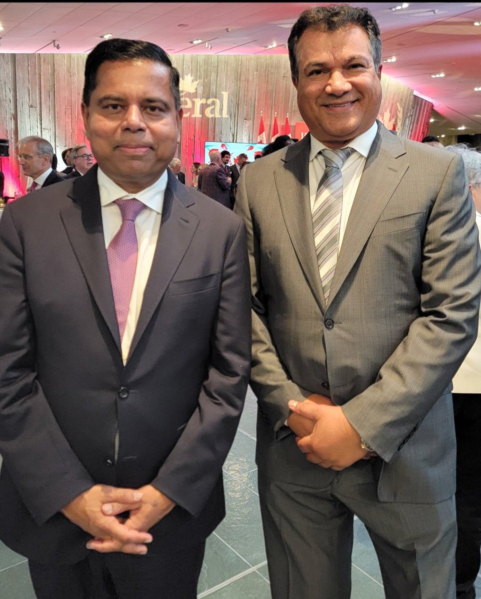 alanbender1965's tweet photo. With Gary Anandasangaree,Public Safety Minister of Canada. https://t.co/E12mTlozWY