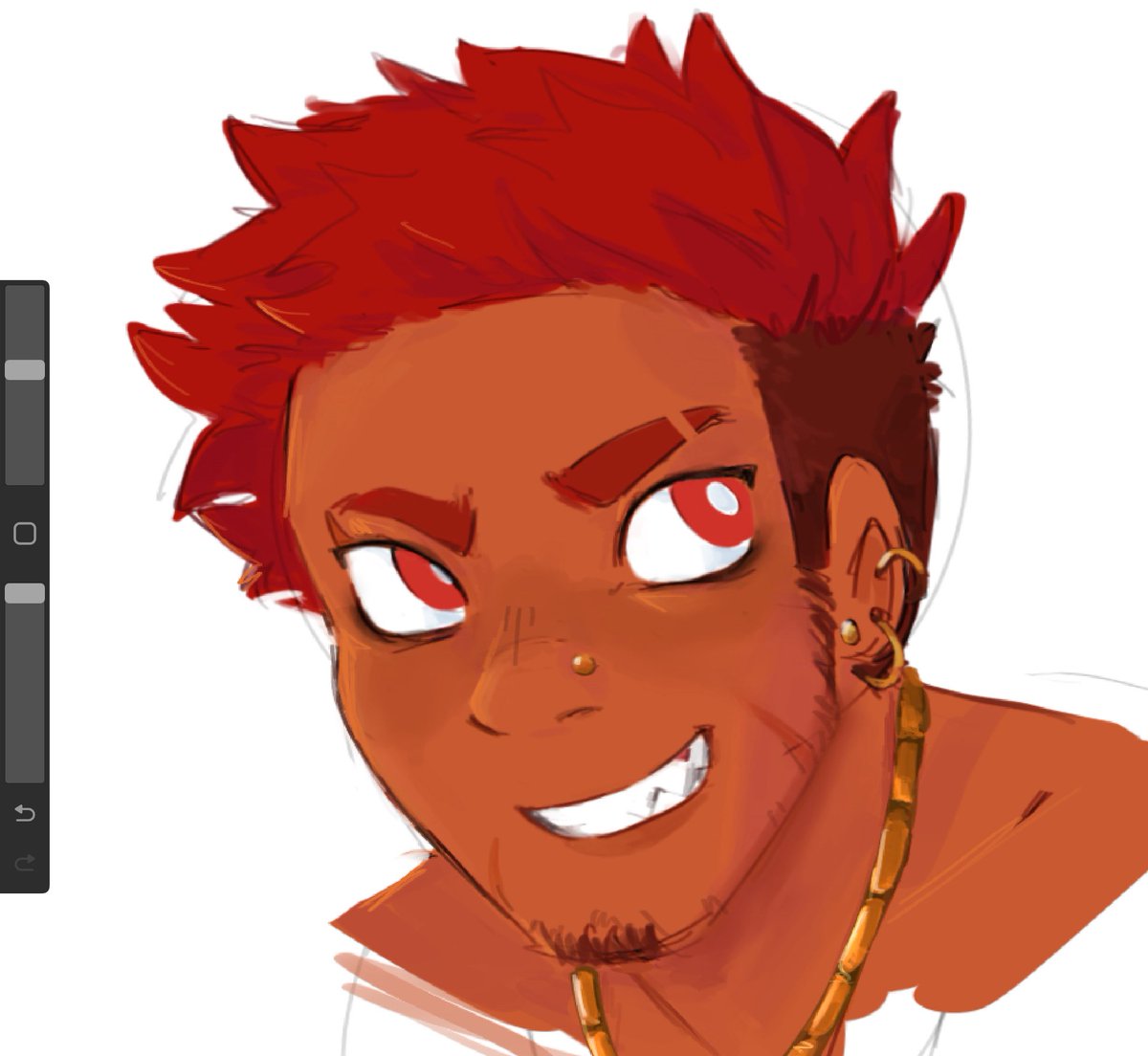 Short haired kirishima CAN ANYONE HEAR ME